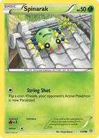 Spinarak XY - Ancient Origins 5/98