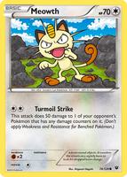 Meowth - XY - Fates Collide #74/124