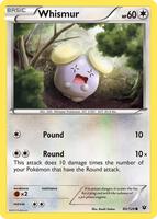 Whismur XY - Fates Collide 80/124