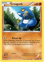 Croagunk - XY - Steam Siege #58/114