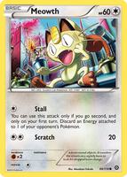 Meowth XY - Steam Siege 88/114
