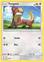 Yungoos SM Base Set 109/149