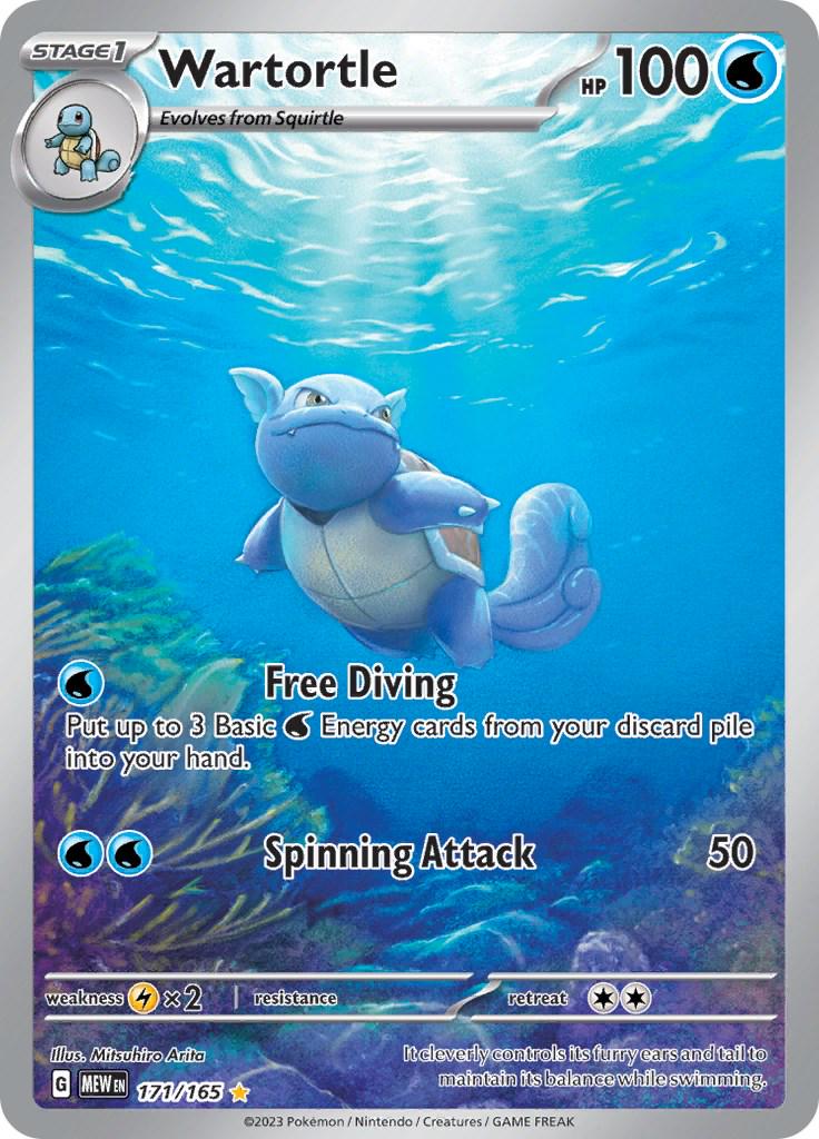Wartortle 171/165 - Scarlet & Violet 151