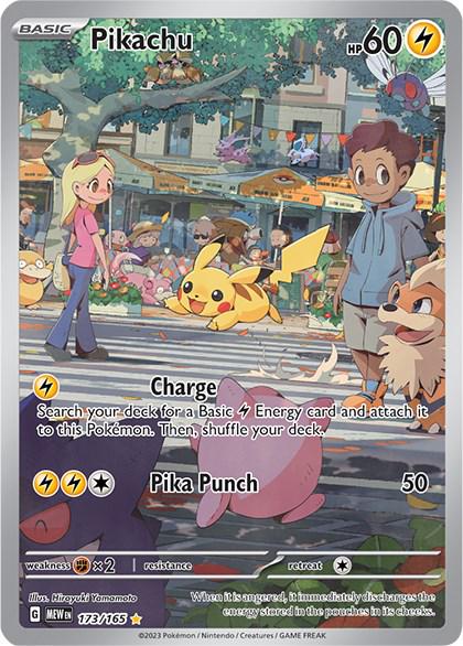 Pikachu 173/165 - Scarlet & Violet 151