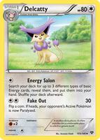 Delcatty XY Base Set 105/146
