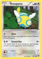 Dunsparce XY Base Set 101/146