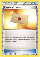 Professor's Letter XY Base Set 123/146