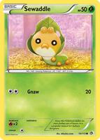 Sewaddle (10) Legendary Treasures 10/113