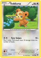 Teddiursa Plasma Blast 75/101